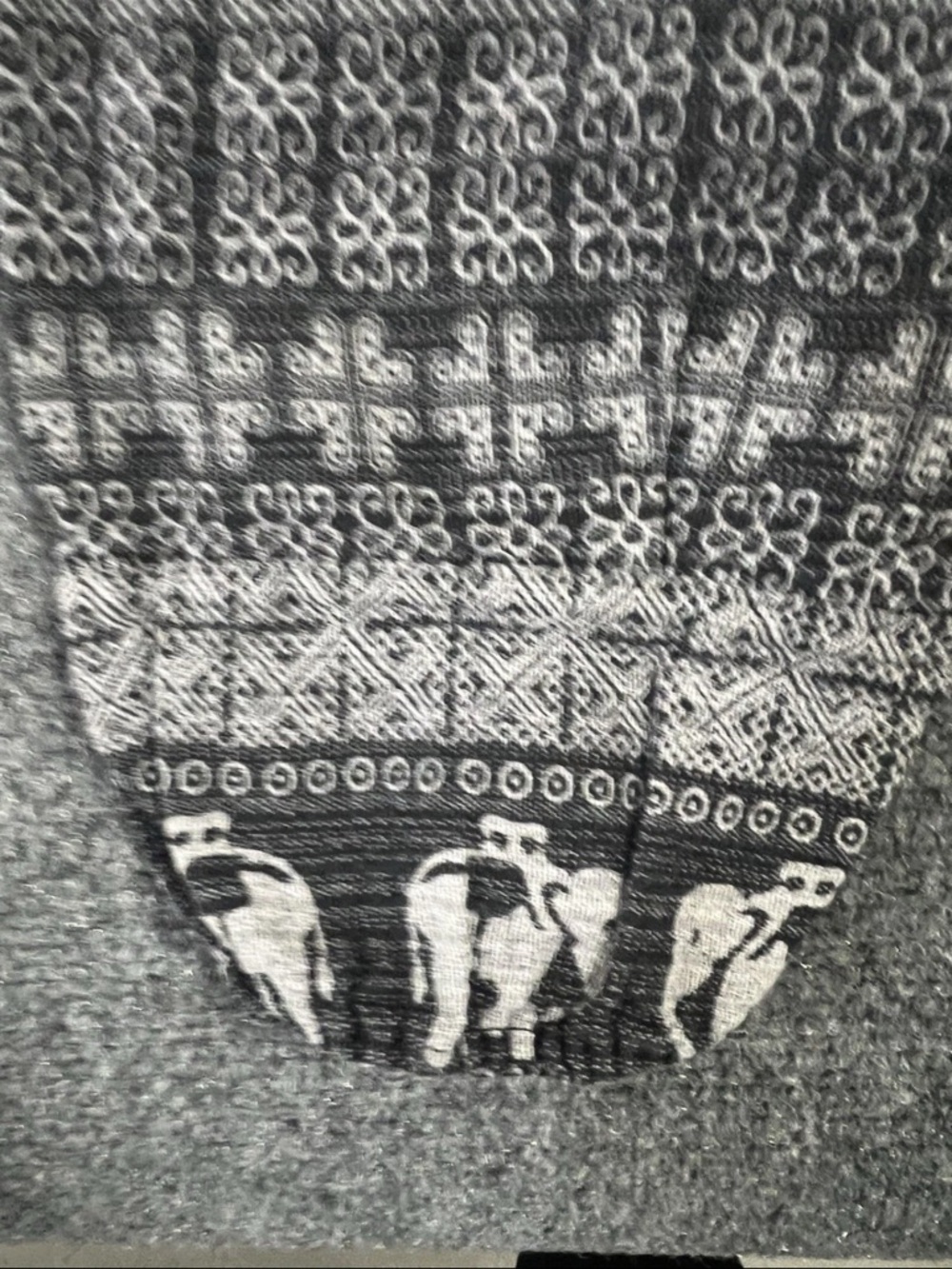 Elephant Print Harem Pants Boho Festival Drop Crotch Hippie Yoga Lounge OS - Picture 3 of 10